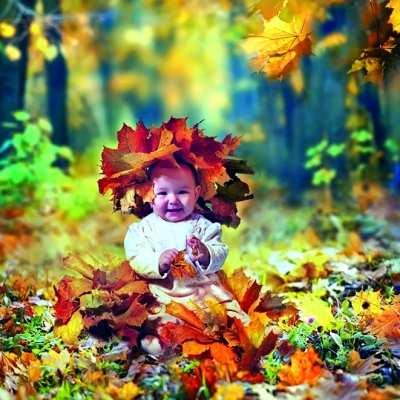Calendar cu imagini Kids, 31.5 x 48 cm, 12 file, 2026